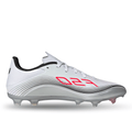 adidas F50 Messi League FG/MG Soccer Cleats (White/Lucid Red/Silver Metallic) | SoccerWearhouse