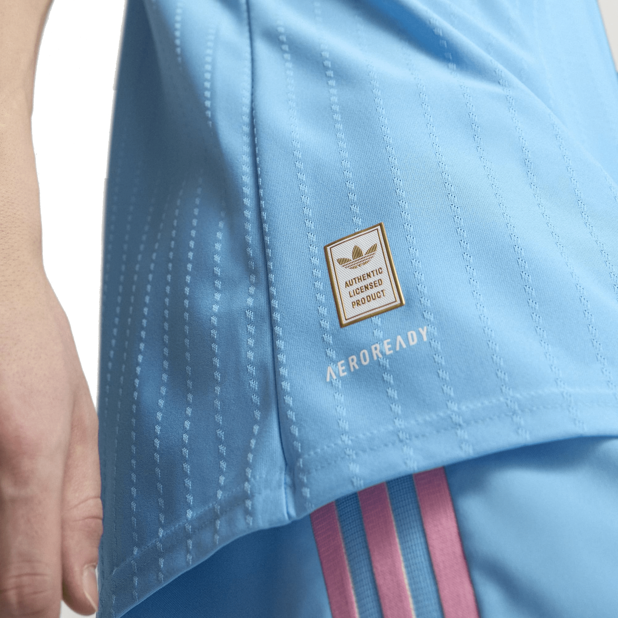 adidas Falcon Inter Miami Authentic Third Jersey 25/26 (Blue/Pink) | SoccerWearhouse