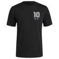 adidas Fresh Messi T-Shirt (Black) | SoccerWearhouse