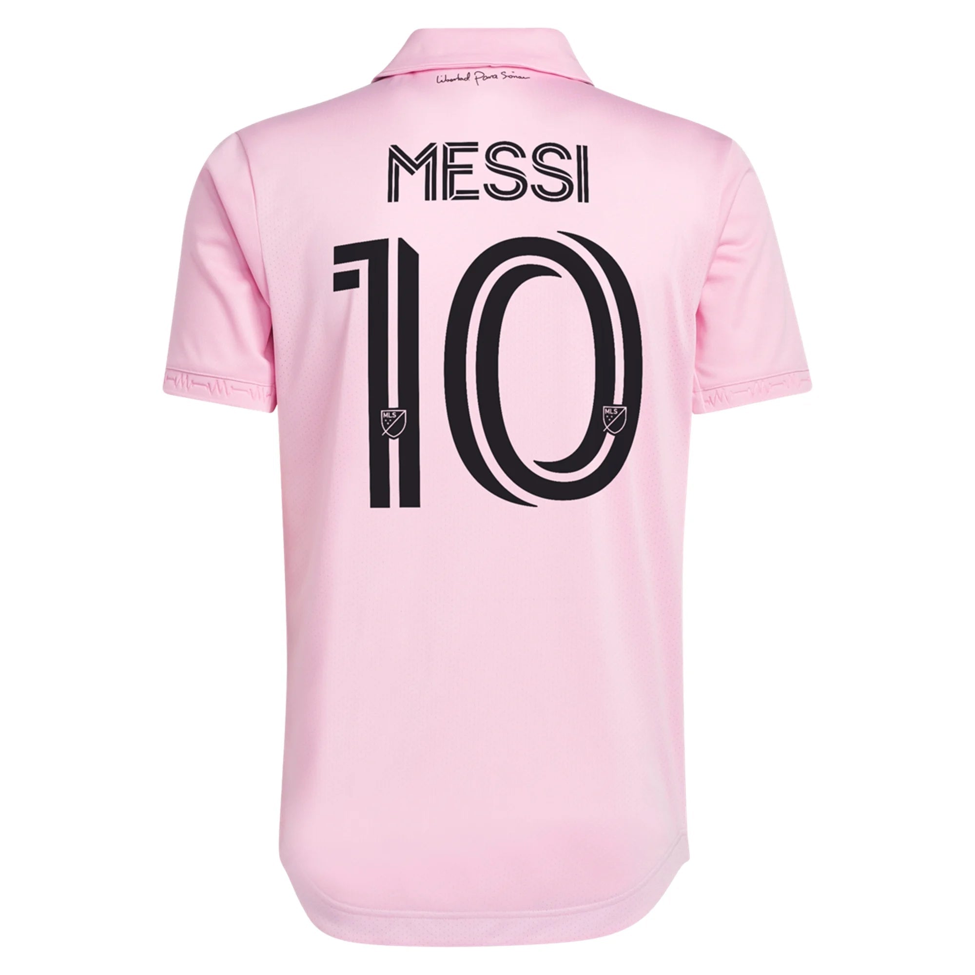 adidas Inter Miami Lionel Messi Authentic Home Jersey 22/23 (True Pink/Black) | SoccerWearhouse