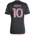 adidas Inter Miami Lionel Messi Royal Caribbean Away Jersey w/ MLS + Apple TV Patches 23/24 (Black/Bliss Pink) | SoccerWearhouse