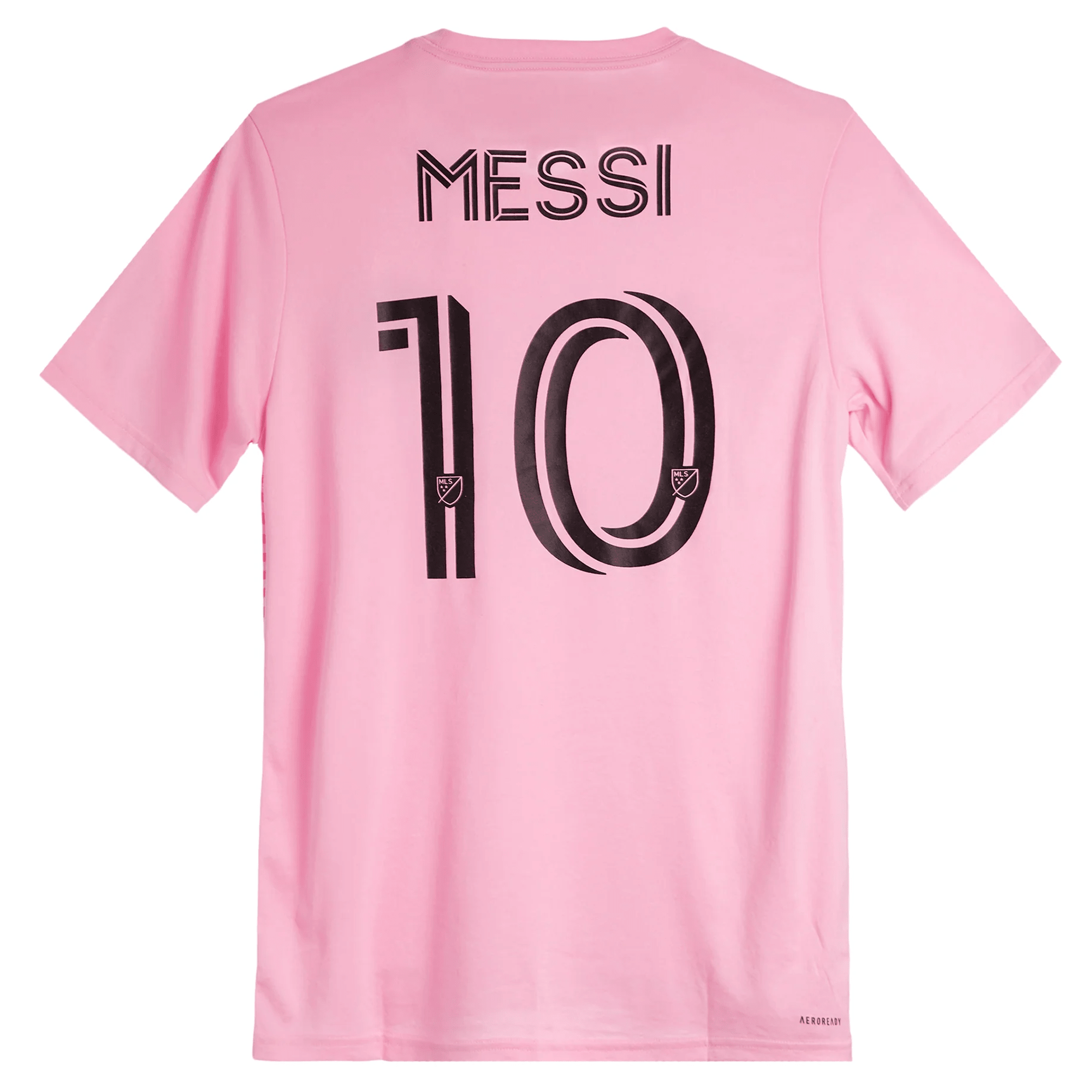 adidas Inter Miami Messi Name & Number Jersey Shirt (True Pink) | SoccerWearhouse
