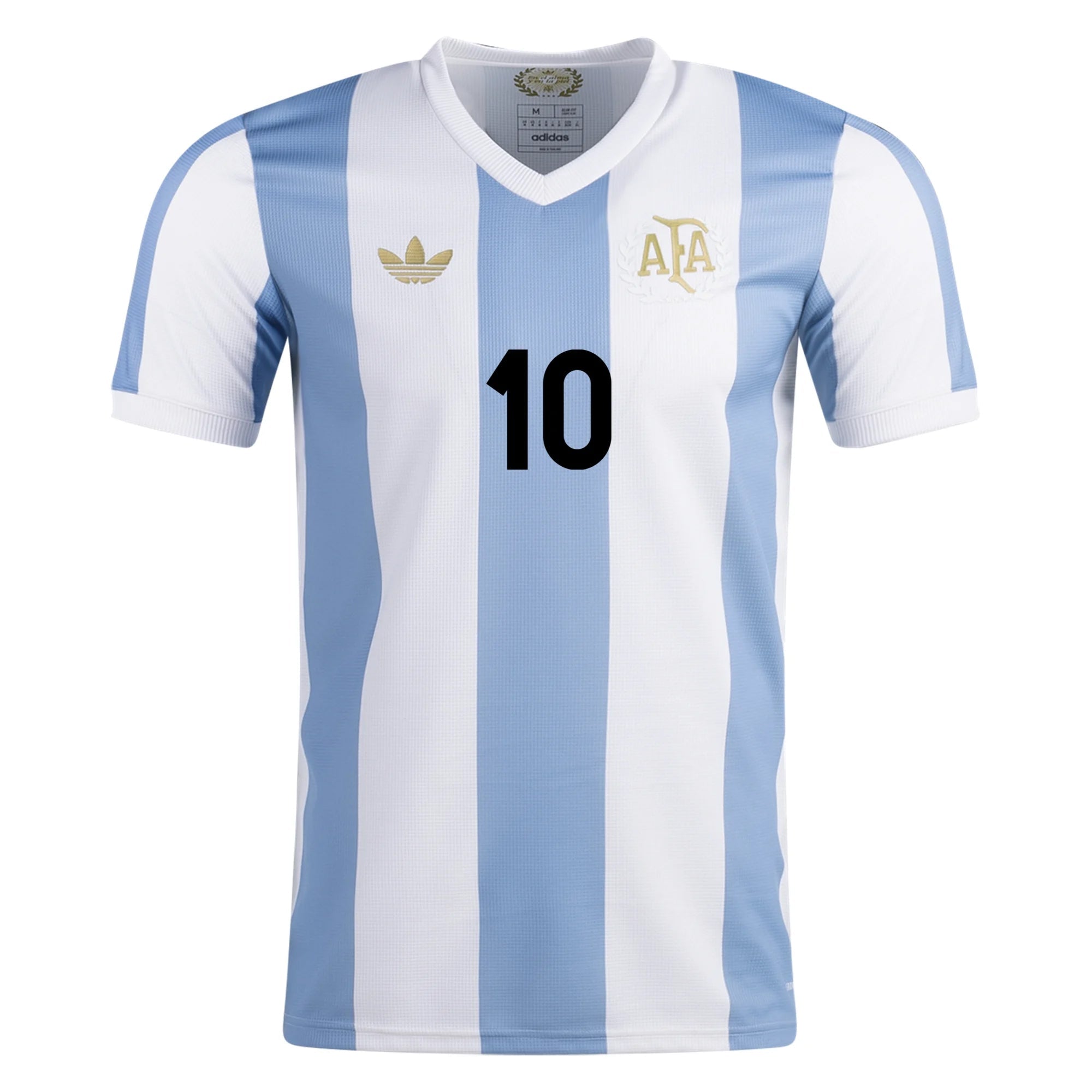 adidas Lionel Messi Argentina 50th Anniversary Jersey 24/25 (Ambient Sky /Cloud White) | SoccerWearhouse