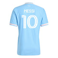 adidas Lionel Messi Inter Miami Authentic Third Jersey 25/26 (Blue/Pink) | SoccerWearhouse