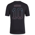adidas Lionel Messi Miami Hero 10 T-Shirt (Black) | SoccerWearhouse