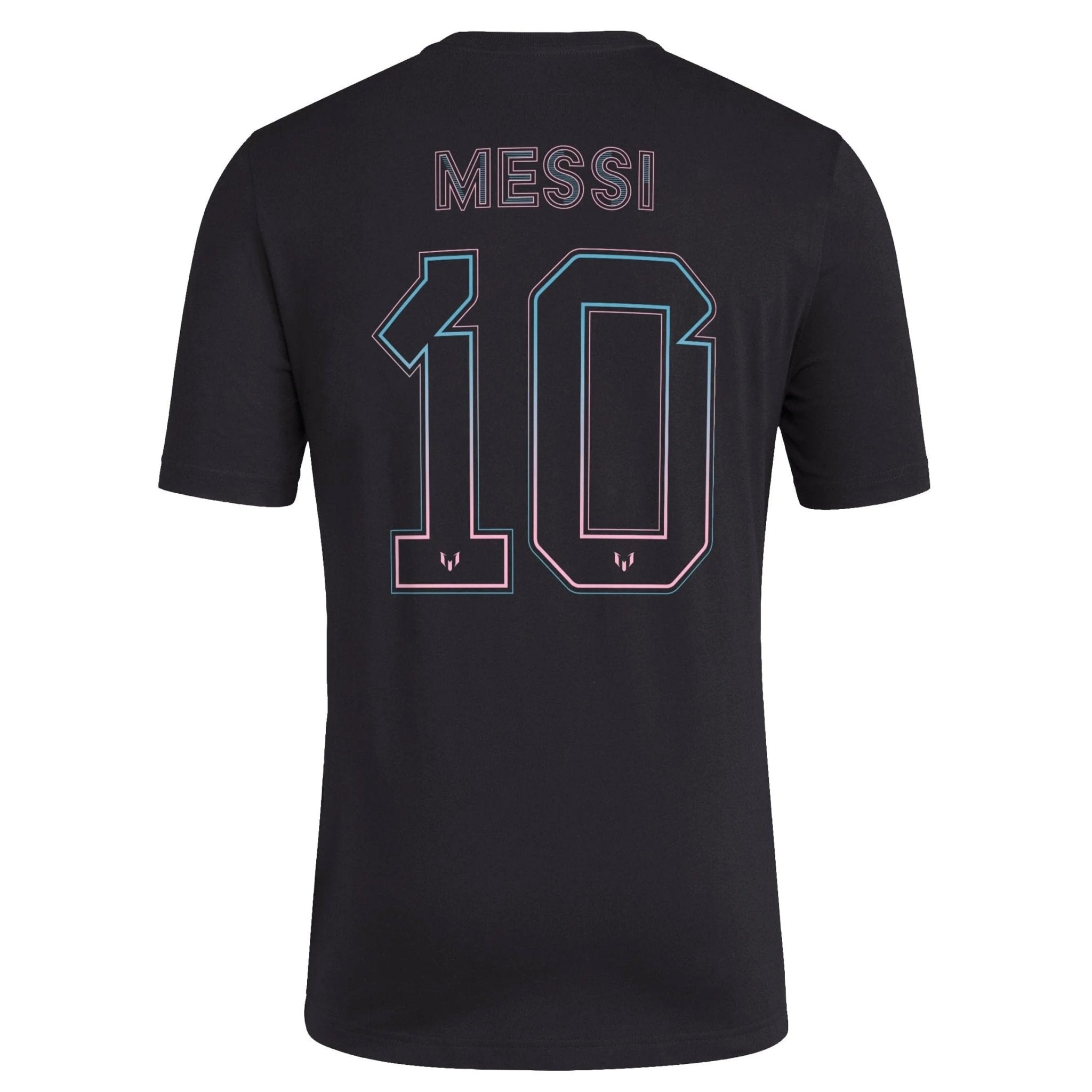 adidas Lionel Messi Miami Hero 10 T-Shirt (Black) | SoccerWearhouse