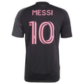 adidas Lionel Messi Youth Inter Miami Away Jersey 25/26 (Black) | SoccerWearhouse