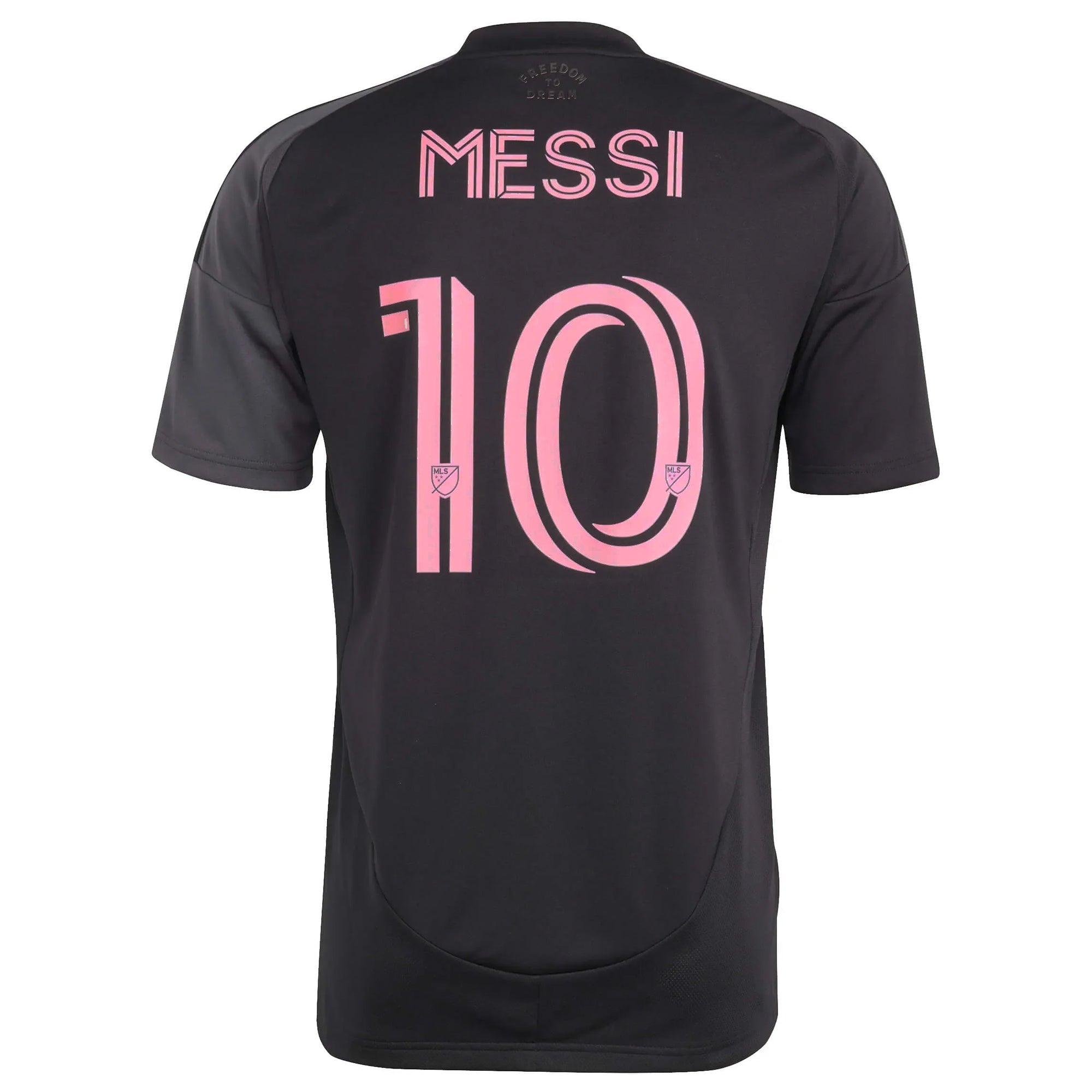 adidas Lionel Messi Youth Inter Miami Away Jersey 25/26 (Black) | SoccerWearhouse