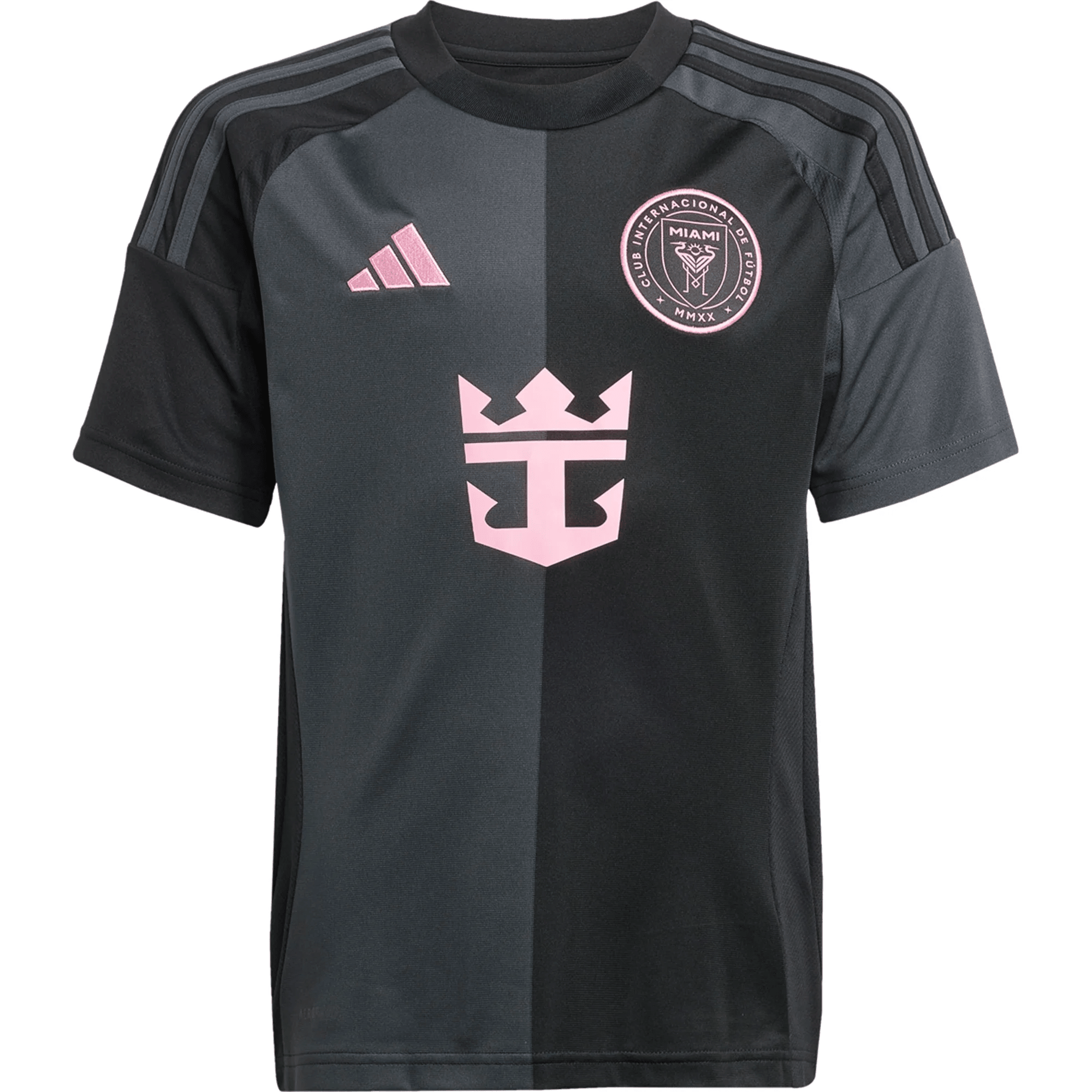 adidas Lionel Messi Youth Inter Miami Away Jersey 25/26 (Black) | SoccerWearhouse