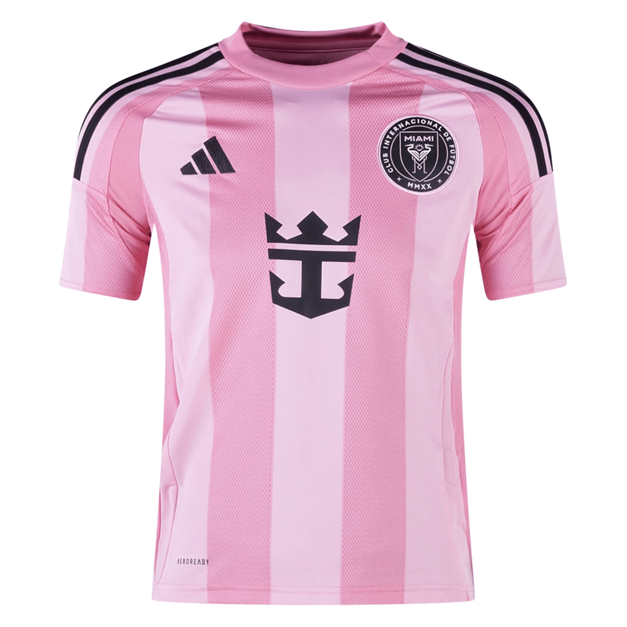 adidas Lionel Messi Youth Inter Miami Home Jersey 25/26 (Pink) | SoccerWearhouse