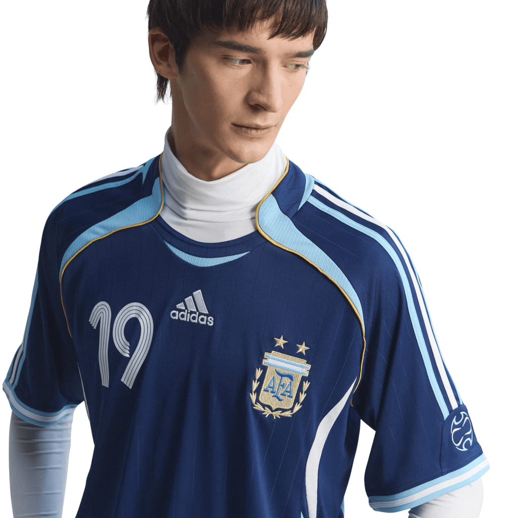 adidas Men's Argentina Lionel Messi 2006 Away Jersey (Dark Blue) | SoccerWearhouse