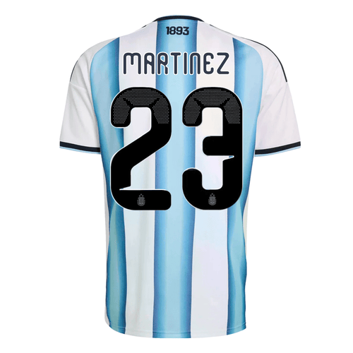 adidas Men's Martinez Argentina 2026 Home World Cup Jersey (White/Icey Light Blue) | SoccerWearhouse