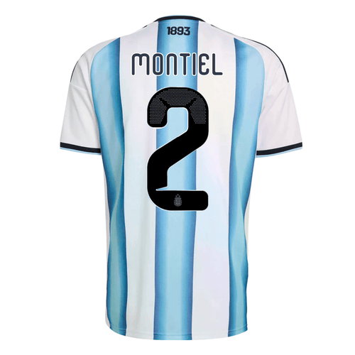 adidas Men's Montiel Argentina 2026 Home World Cup Jersey (White/Icey Light Blue) | SoccerWearhouse