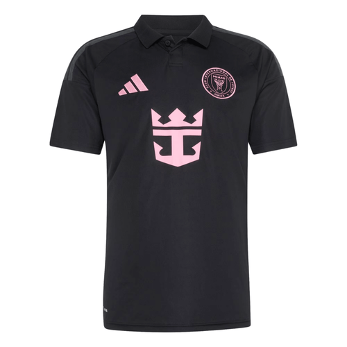 adidas Men's Morales Inter Miami CF 26/27 Away Jersey (Black/Pink) | SoccerWearhouse