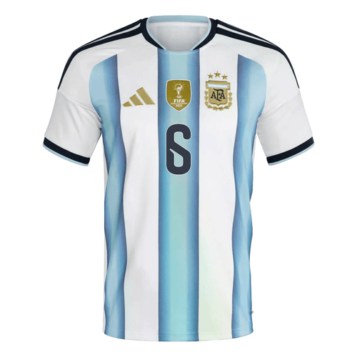 adidas Men's Otamendi Argentina 2026 Home World Cup Jersey (White/Icey Light Blue) | SoccerWearhouse