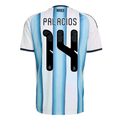 adidas Men's Palacios Argentina 2026 Home World Cup Jersey (White/Icey Light Blue) | SoccerWearhouse