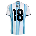 adidas Men's Paz Argentina 2026 Home World Cup Jersey (White/Icey Light Blue) | SoccerWearhouse