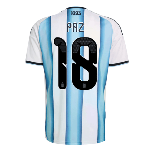 adidas Men's Paz Argentina 2026 Home World Cup Jersey (White/Icey Light Blue) | SoccerWearhouse