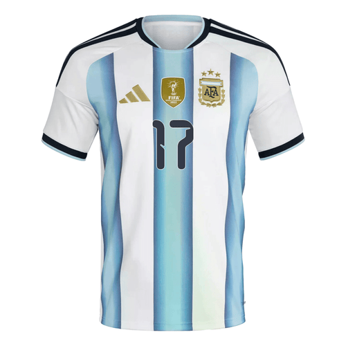 adidas Men's Simeone Argentina 2026 Home World Cup Jersey (White/Icey Light Blue) | SoccerWearhouse
