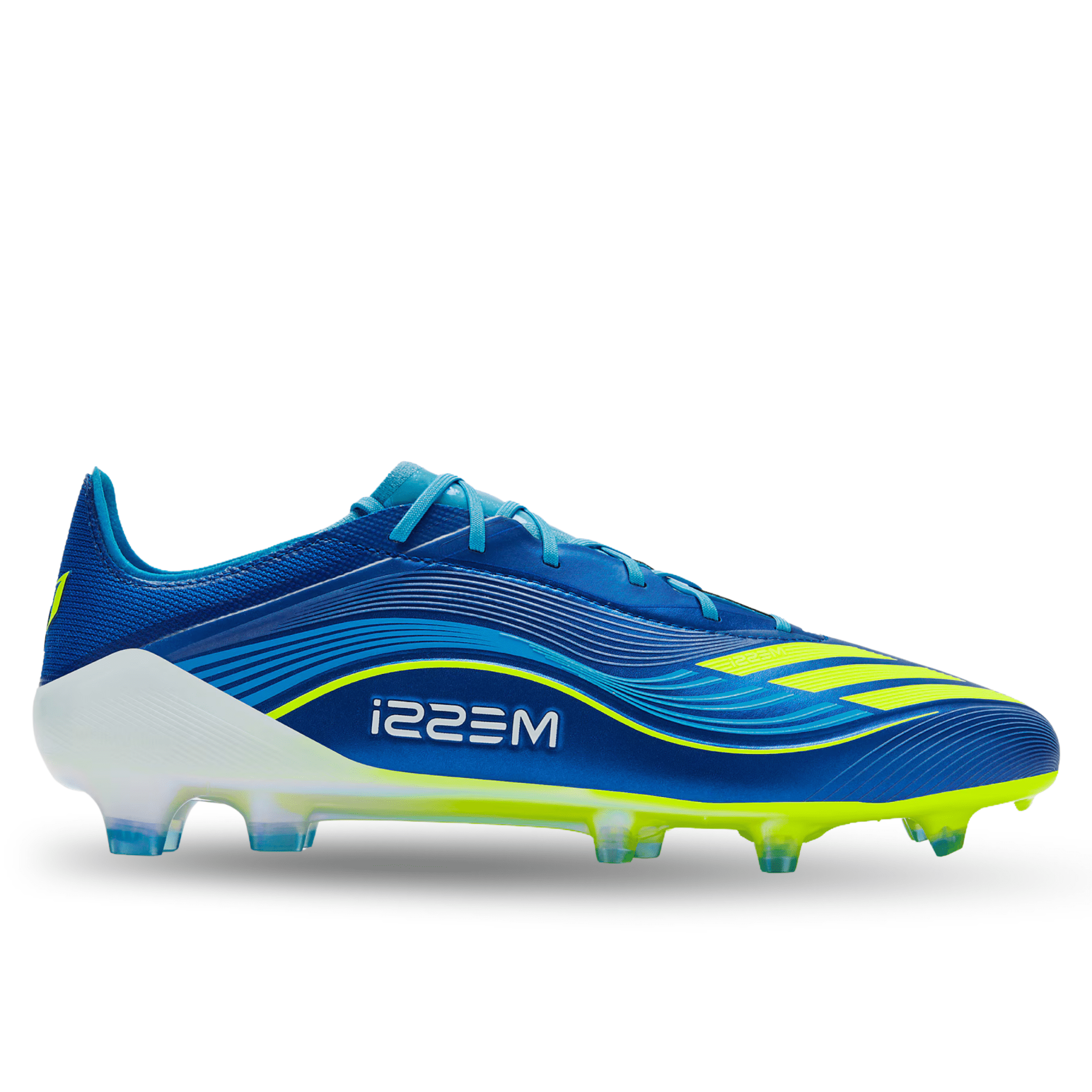 adidas Messi F50 Elite FG Soccer Cleats (Royal Blue/Solar Yellow) | SoccerWearhouse