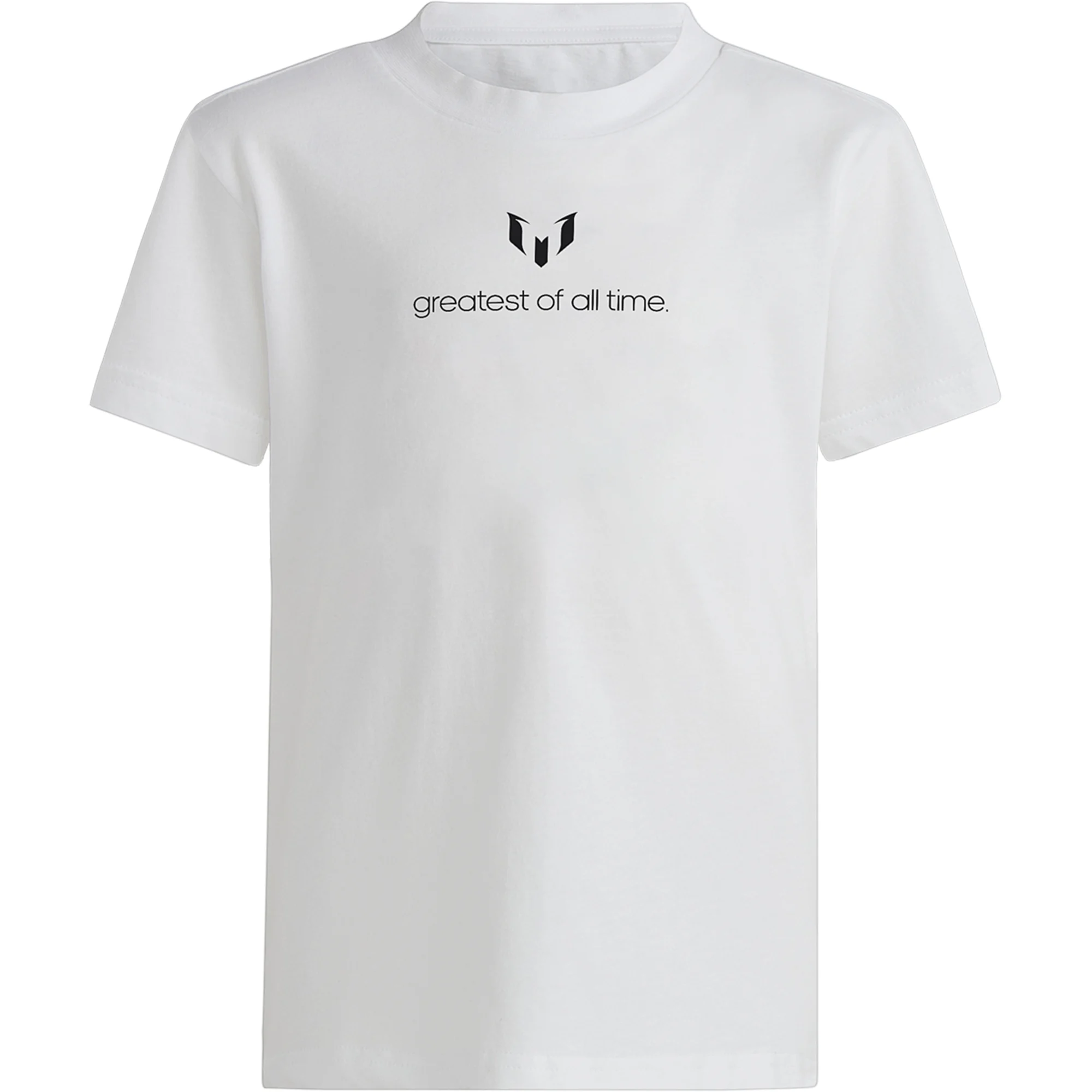 adidas Messi Greatest Of All Time T-Shirt (White) | SoccerWearhouse