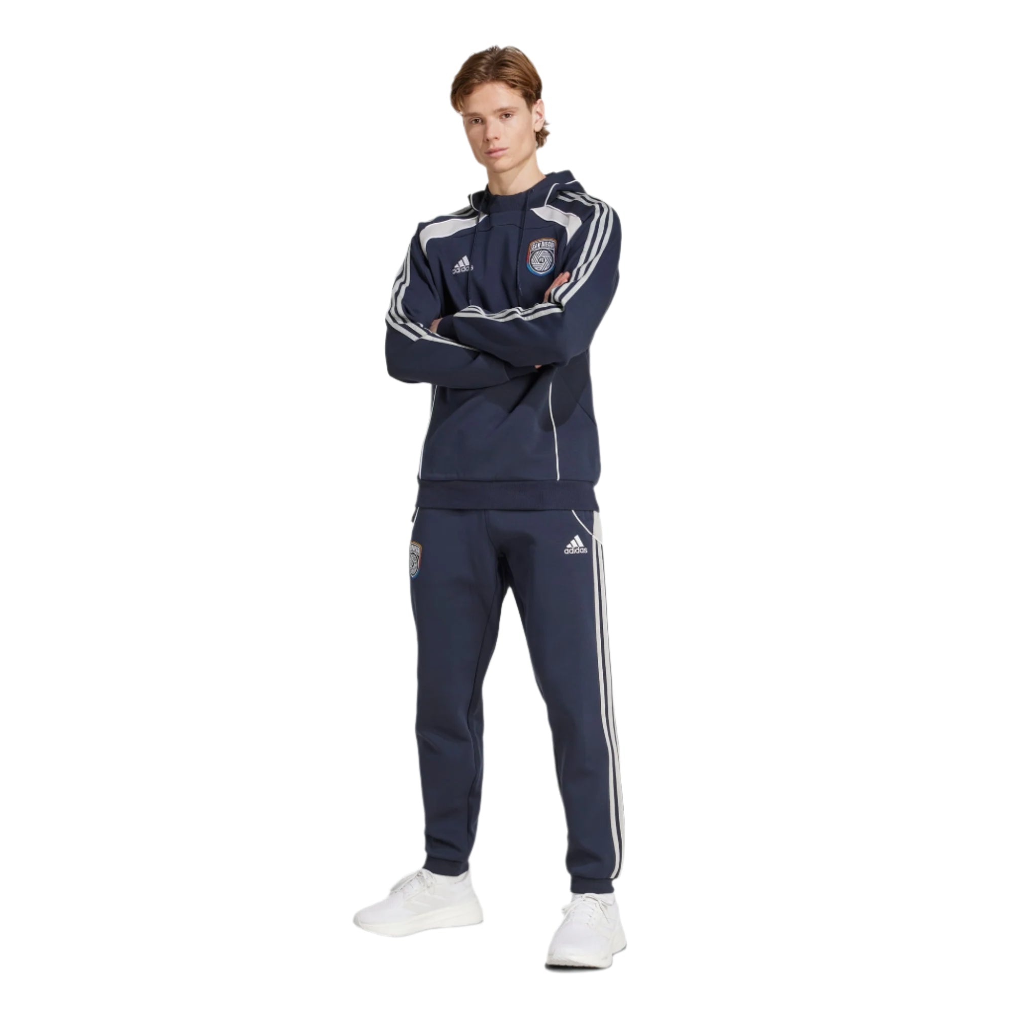 adidas San Diego 25/26 UBP Travel Hoodie (Night Navy) | SoccerWearhouse
