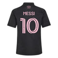 adidas Youth Lionel Messi Inter Miami 26/27 Away Jersey (Black/Pink) | SoccerWearhouse