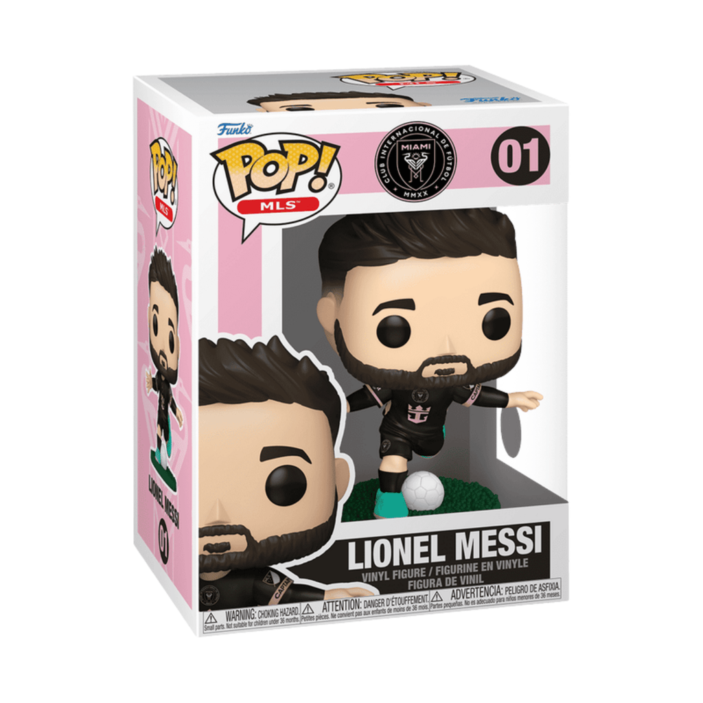 Funko Pop! Inter Miami Messi Home Jersey Vinyl Figure 01 | SoccerWearhouse