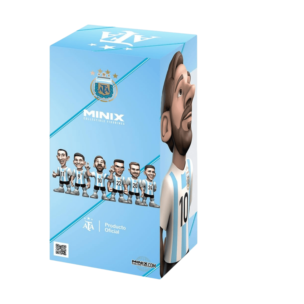 MINIX Lionel Messi Argentina Collectible Figure (Blue Edition) | SoccerWearhouse