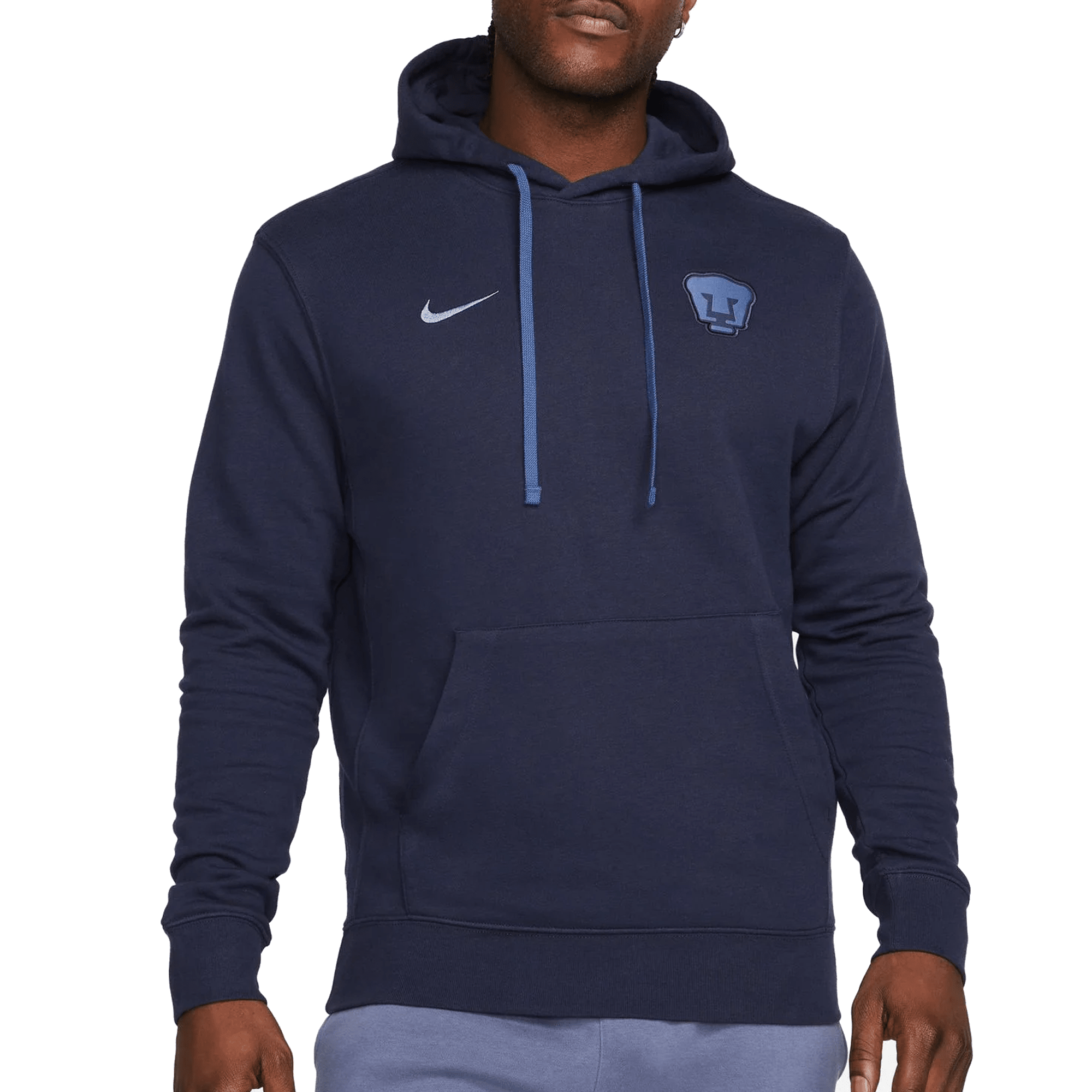 Nike Pumas Club Fleece Hoodie 23/24 Obsidian/Mystic Navy) | SoccerWearhouse